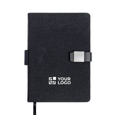 Agenda con vista diaria en español y portugués con cierre magnético A5 - agotado