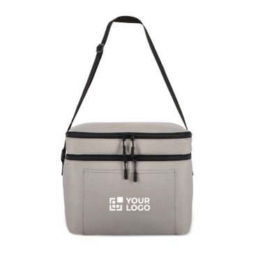 Bolsa térmica con doble compartimento y asas cortas 12L