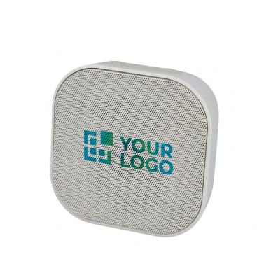 Altavoz compacto con carcasa de plástico para personalizar 3W