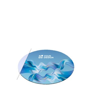 Alfombrilla de ratón redonda para impresión a todo color