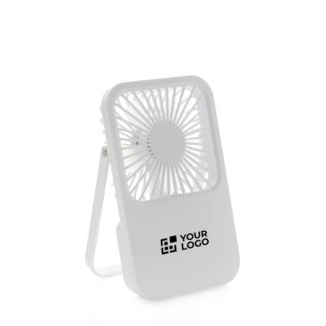 Ventilador de escritorio recargable con 3 velocidades 5W 1.200 mAh