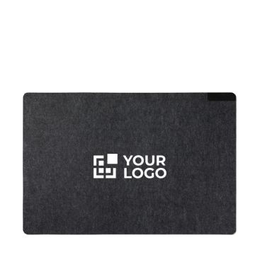 Protector de escritorio de fieltro reciclado con antideslizantes