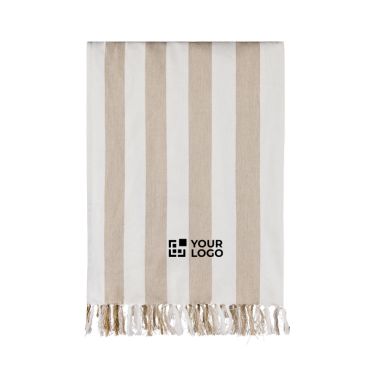 Toalla hammam familiar de algodón reciclado 200 g/m² 180×180 cm