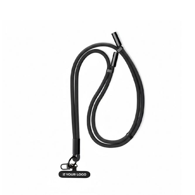 Lanyard ajustable para el móvil con cargador tipo C hecho a medida