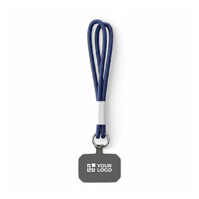 Doble cordones para el móvil hecho a medida con parche personalizable