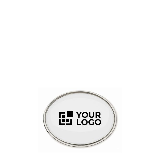 Pin metálico ovalado hecho a medida para personalizar a todo color