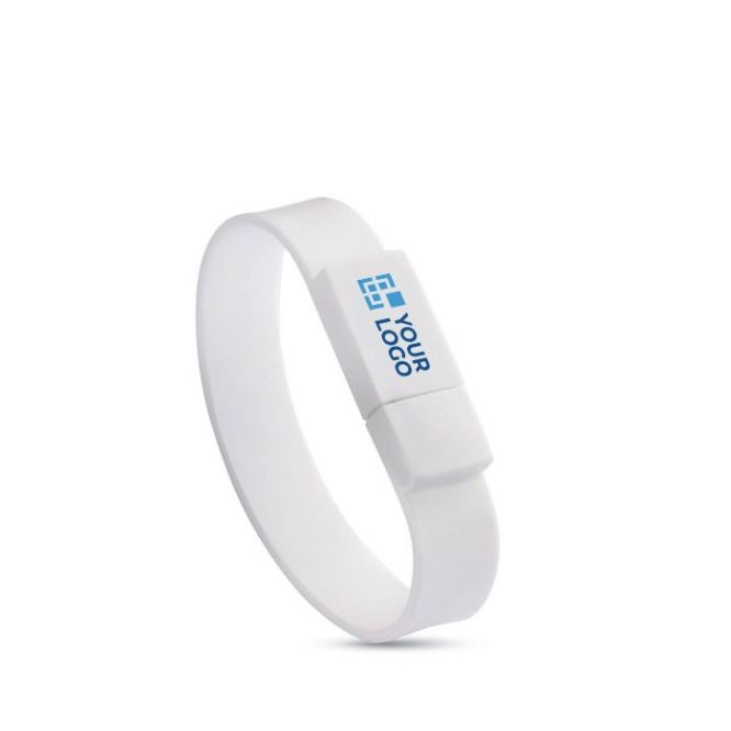 Pulsera USB compacta de silicona hecha a medida para personalizar