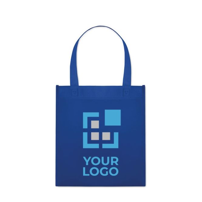 Bolsas serigrafiadas baratas para empresas color Negro