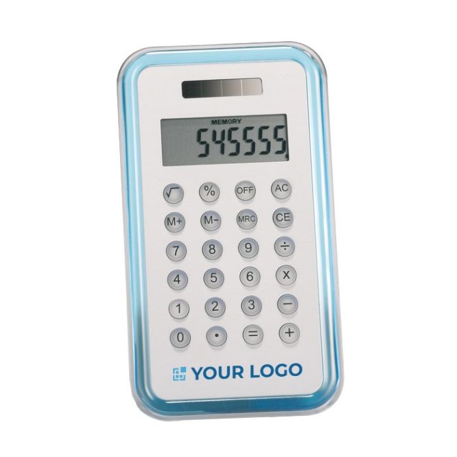 Calculadoras promocionales con 8 dígitos pequeña y diseño sencillo