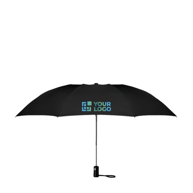 Elegante paraguas plegable personalizado resistente al viento diametro 102