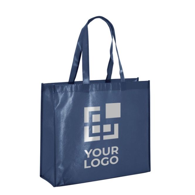 Bolsa publicitaria non woven con laminado brillante 110 g/m2