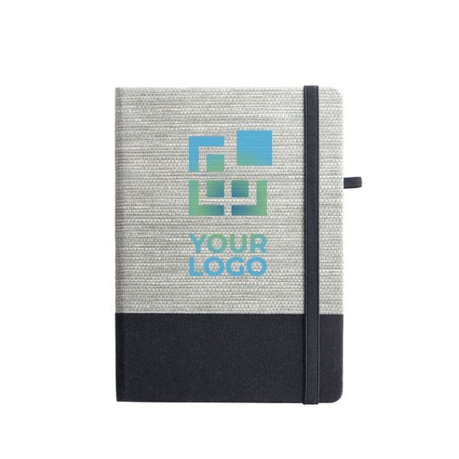 Cuadernos A5 personalizables color negro