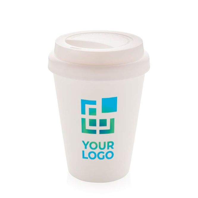 Vasos take away personalizados de plástico vista principal