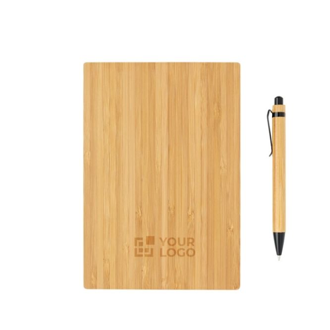 Libretas sostenibles personalizadas vista principal