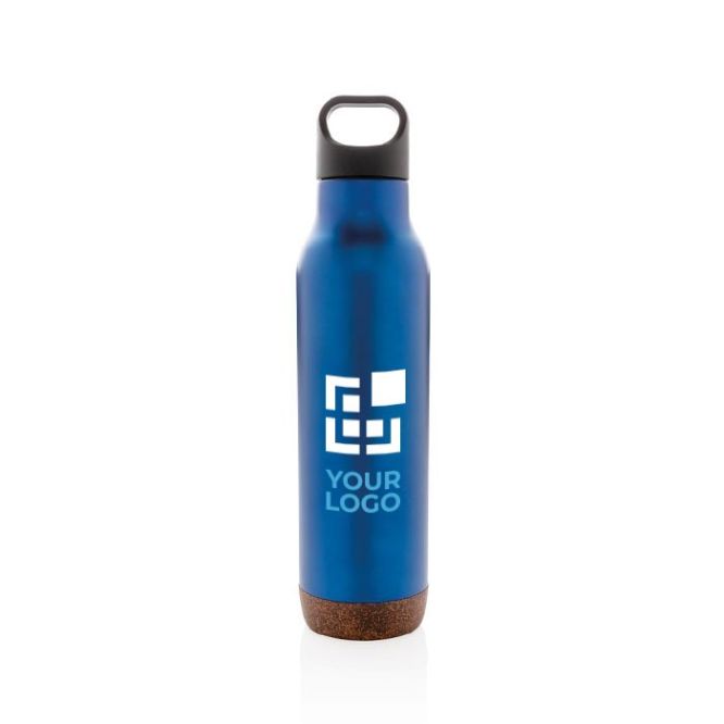 Botellas reutilizables con base de corcho vista principal
