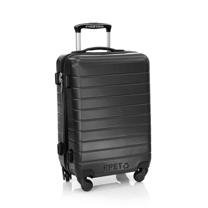 Maleta personalizada trolley resistente a golpes de RPET