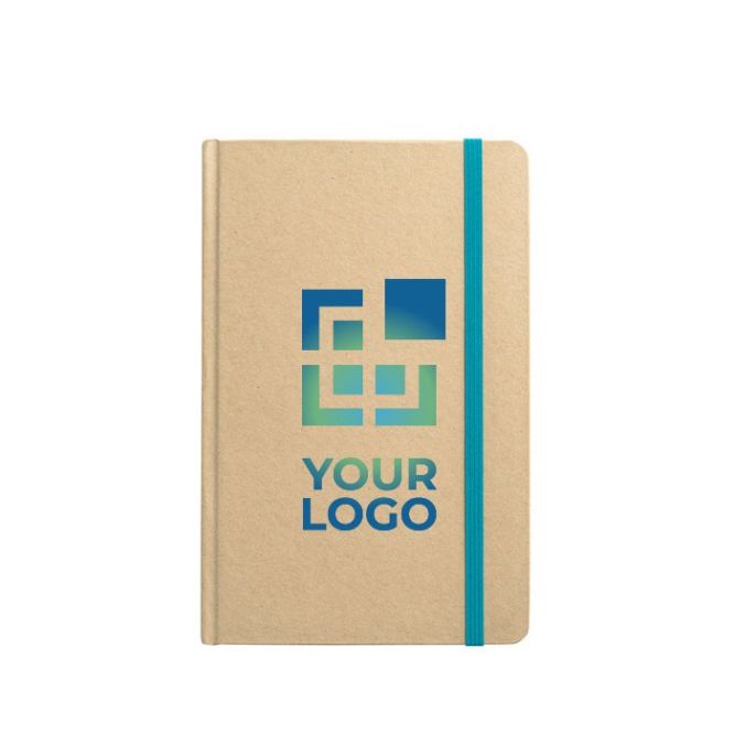 Libreta A5 personalizada papel reciclado vista principal