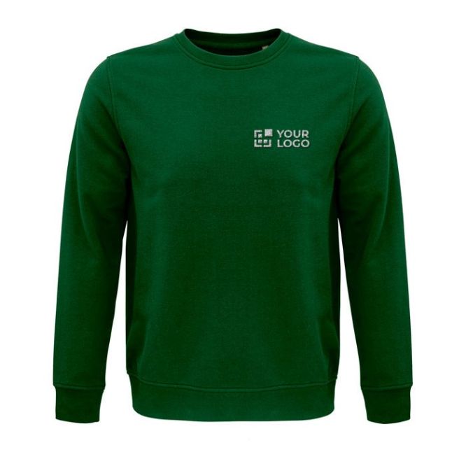 Sudadera unisex con logo hecha de materiales sostenibles 280 g/m2 vista principal