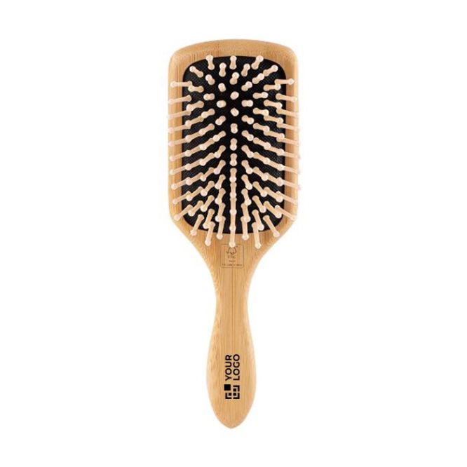 Cepillo de pelo personalizado con el logo