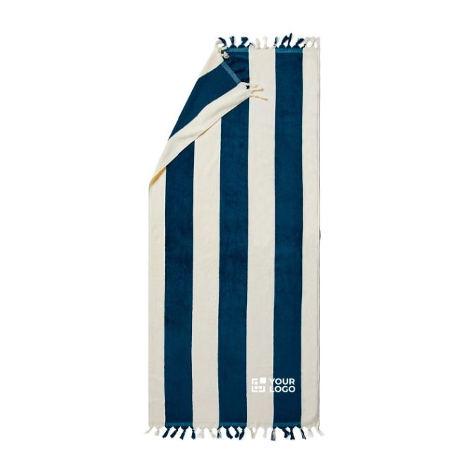 Toalla de playa algodón 450 gr y 80 x 180 cm