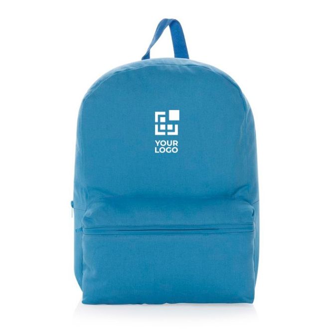 Mochila de lona reciclada 285 g/m2 en color vista principal