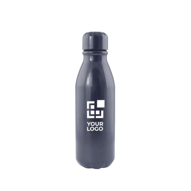 Botella de aluminio reciclado de color con tapón a juego 550ml vista principal