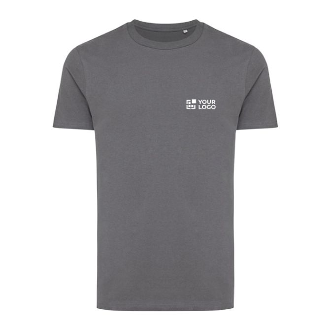 Camiseta mix algodón reciclado y orgánico 180 g/m2 Iqoniq Bryce