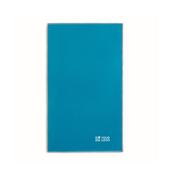 Toalla SEAQUAL® algodón y poliéster reciclado 500 g/m2 100x170cm vista de impresión