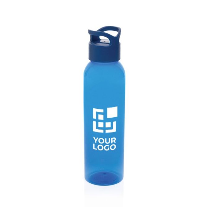 Botella de RPET ideal para el gimnasio con tapón de rosca 650ml