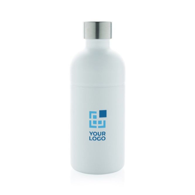 Botella de acero inoxidable reciclado con sistema antifugas 800ml