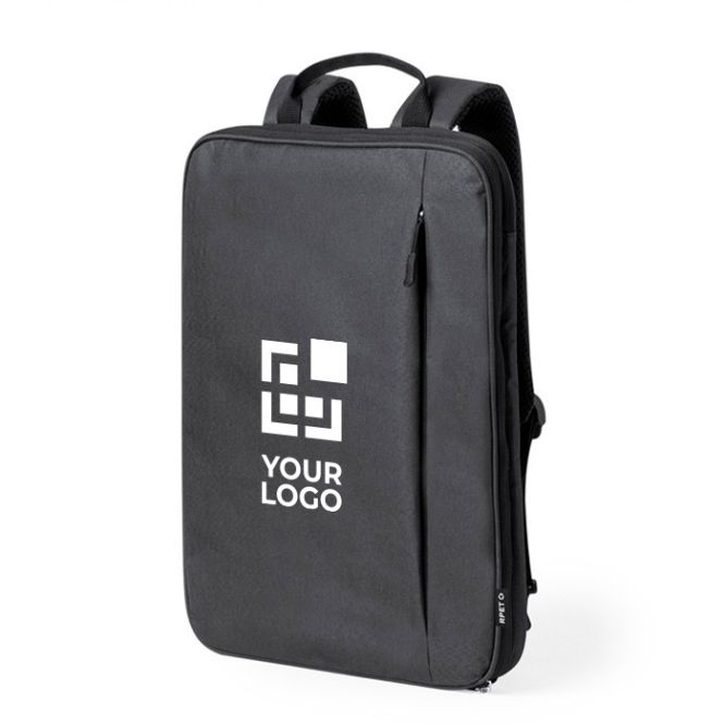 Mochila extensible RPET para portátil y soporte para trolley 15''