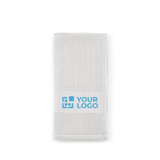 Toalla engofrada para la ducha 50x100cm de algodón reciclado 500 g/m2