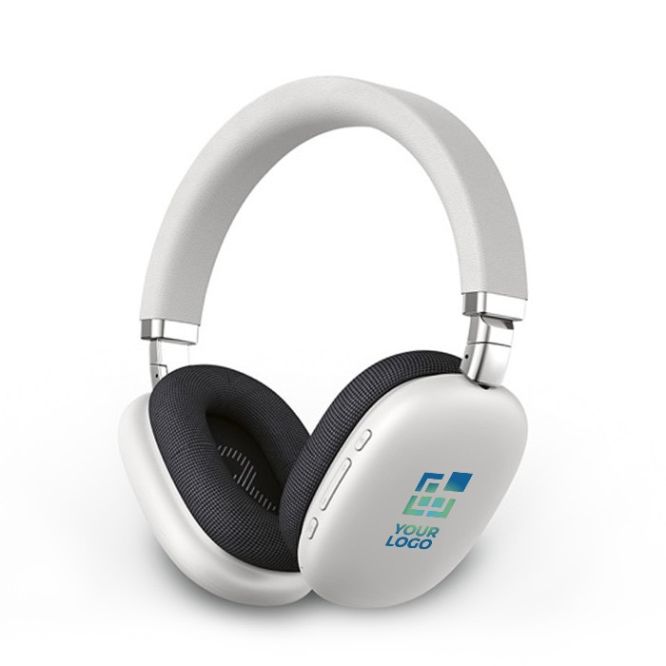 Auriculares inalámbricos de diadema ajustable con cancelación de ruido, micrófono y carga rápida