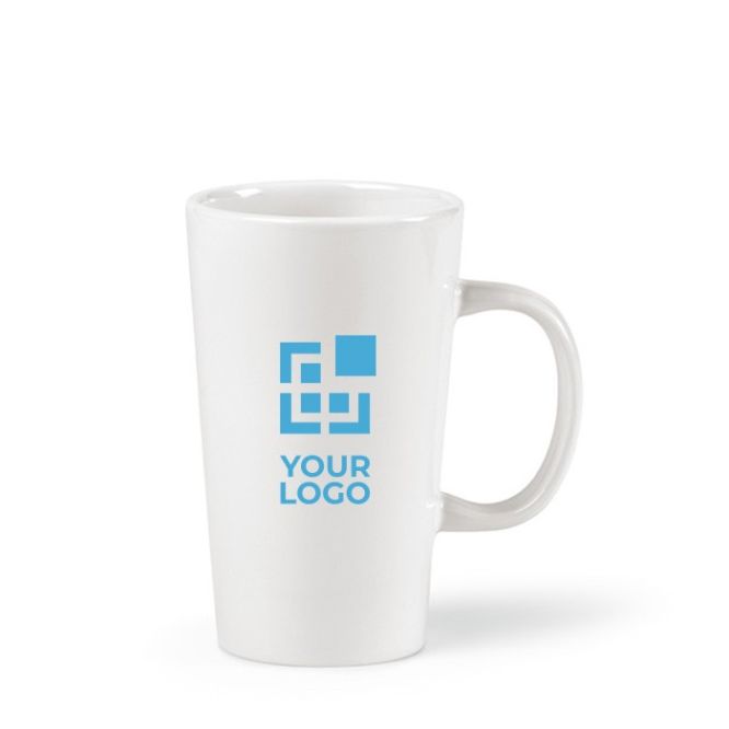 Taza con cuerpo de cerámica y asa grande 270ml vista principal