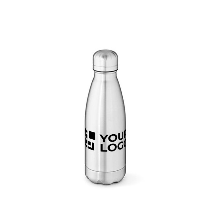Botella térmica de acero inoxidable reciclado brillante 400ml vista principal