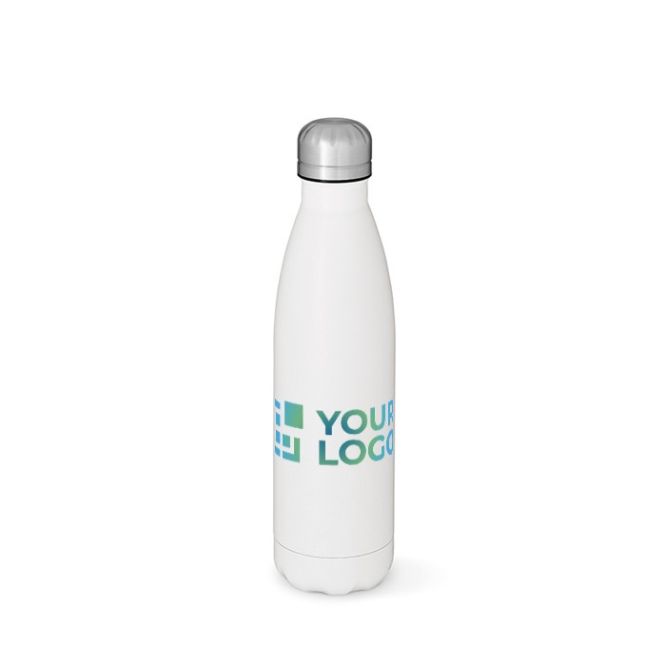 Botella de acero inoxidable reciclado con tapón antigoteo 400ml vista principal
