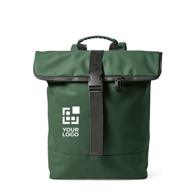 Mochila de plástico reciclado para PC con respaldo acolchado 15,6