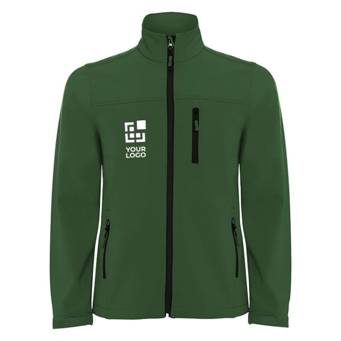 Chaqueta softshell de poliéster para hombre 300 g/m2 Roly vista principal