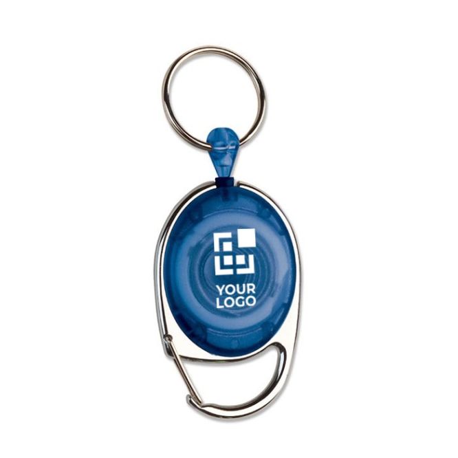 Cuelga identificador de varios colores con clip ajustable y cordón de 60cm