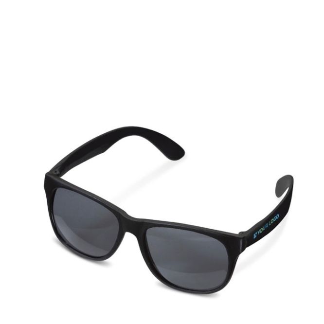 Gafas de sol de colores neon con marcos negros protección UV400