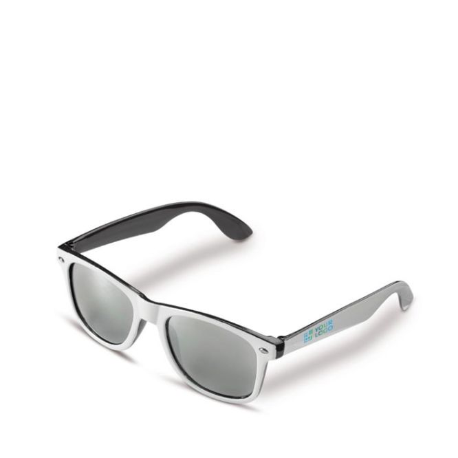 Gafas de sol bicolor con marcos de color con protección UV400