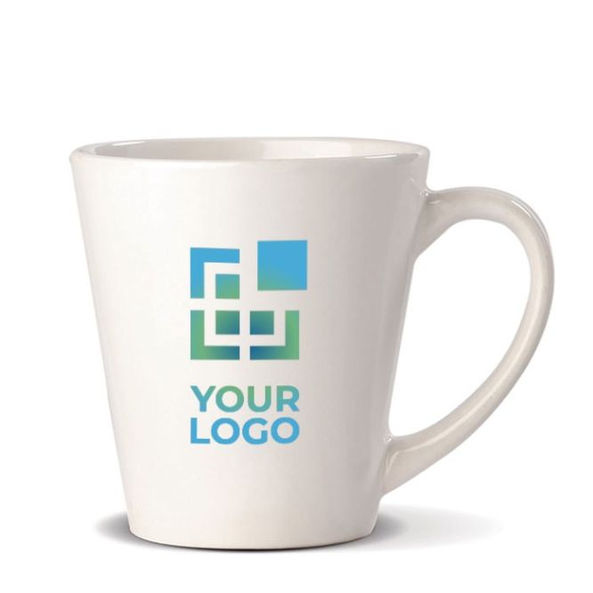 Taza blanca de cerámica especial para sublimación 350ml