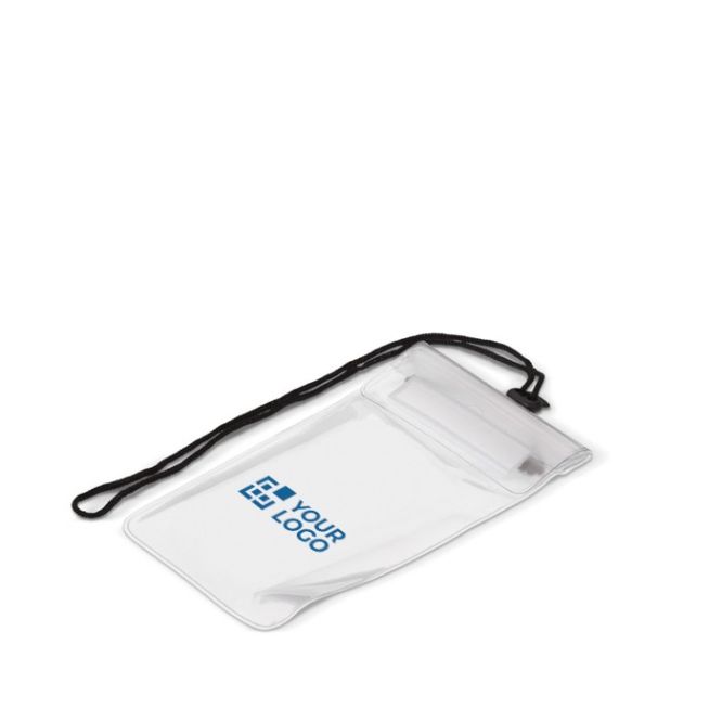 Funda para el móvil y documentaciones resistente al agua con lanyard