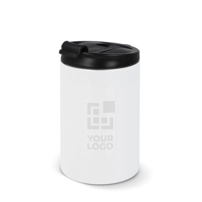 Vaso take away antifugas de acero inoxidable a colores de 200ml