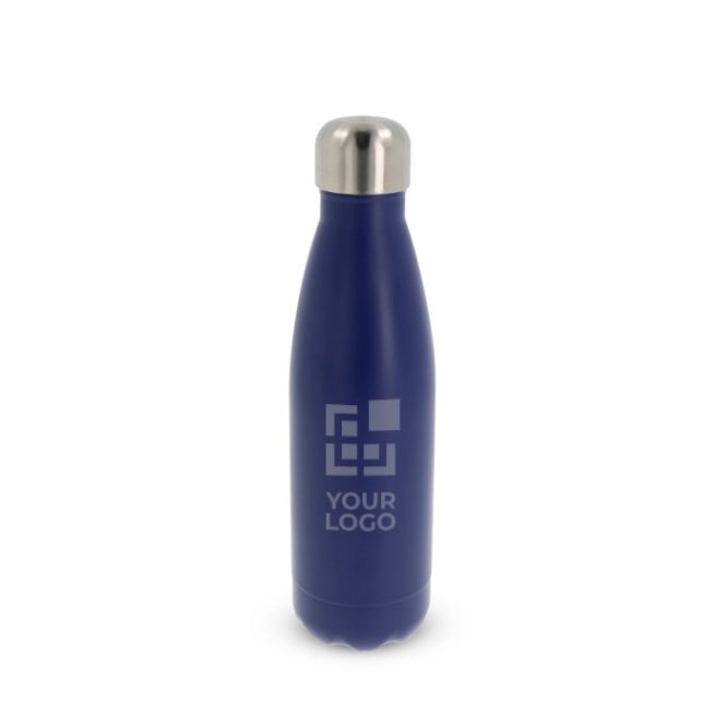 Botella hermética de acero inoxidable en varios colores 500ml