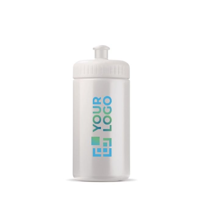 Bidón de plástico libre de BPA y 100% antigoteo 500ml color azul oscuro