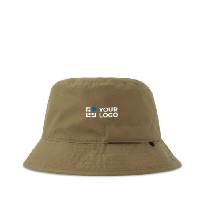 Gorro bob reversible de poliéster reciclado impermeable 85 g/m2