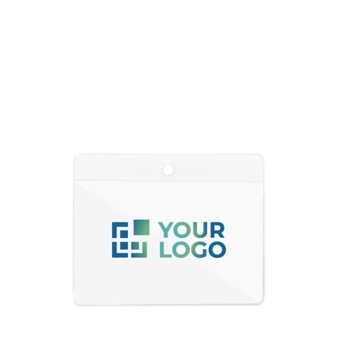 Identificador de PVC ideal para llevar una acreditación 9x5.5cm