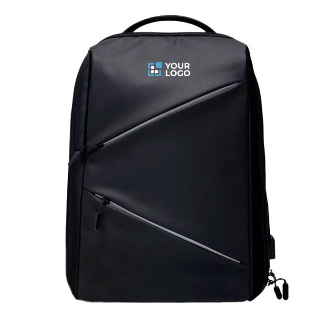 Mochila antirrobo de poliéster con reflectantes para PC 15,6''