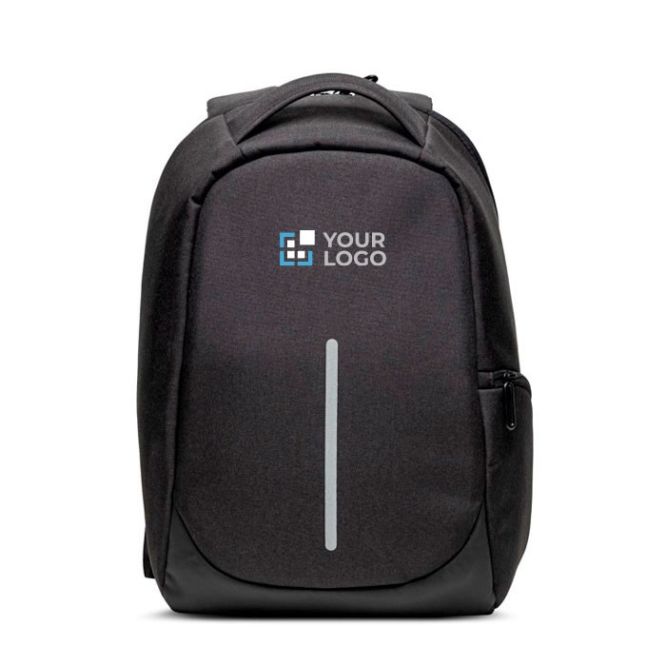 Mochila antirrobo de nylon para PC con bolsillo trasero 15,6'' vista principal